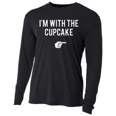 Im With The Cupcake Halloween Costume Cooling Performance Long Sleeve Crew