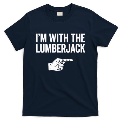 I'm With The Lumberjack Matching VNeck T-Shirt