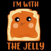 Im With The Jelly Peanut Butter Jelly Couple Copy Backpack