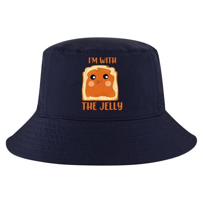 Im With The Jelly Peanut Butter Jelly Couple Copy Cool Comfort Performance Bucket Hat