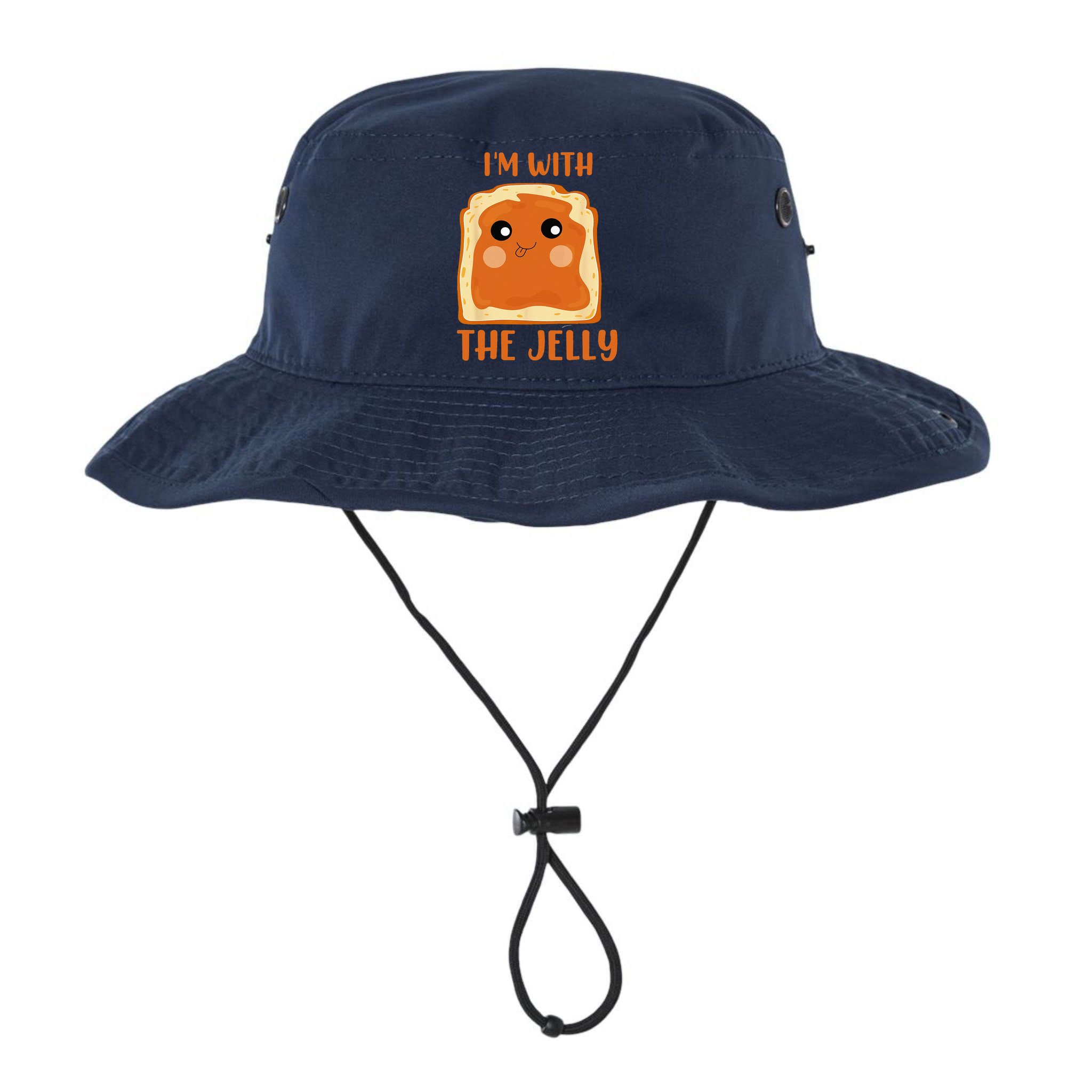 Im With The Jelly Peanut Butter Jelly Couple Copy Bucket Hat