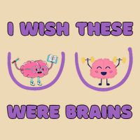 I Wish These Were Brains Bag