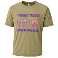 I Wish These Were Brains Cooling Performance Crew T-Shirt
