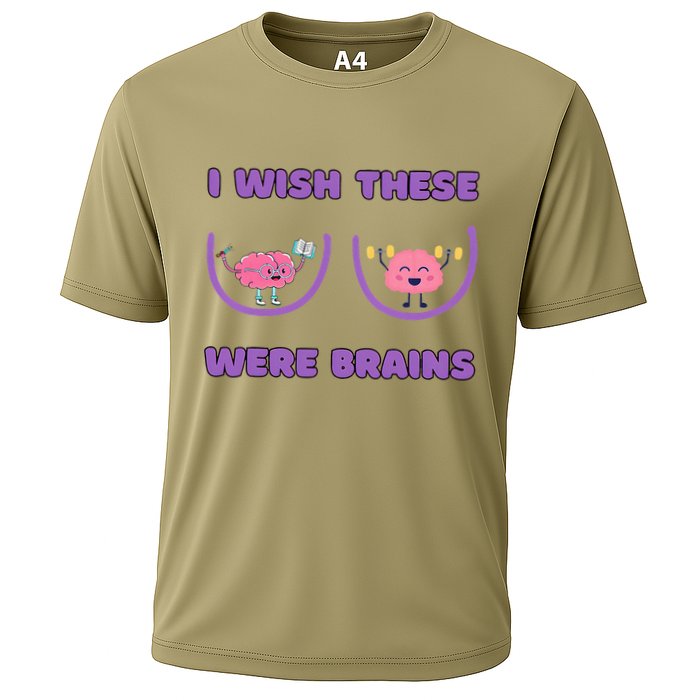 I Wish These Were Brains Cooling Performance Crew T-Shirt