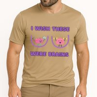 I Wish These Were Brains Cooling Performance Crew T-Shirt