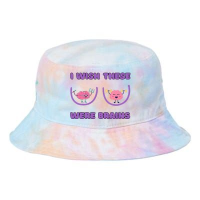 I Wish These Were Brains Tie Dye Newport Bucket Hat