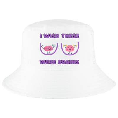 I Wish These Were Brains Cool Comfort Performance Bucket Hat