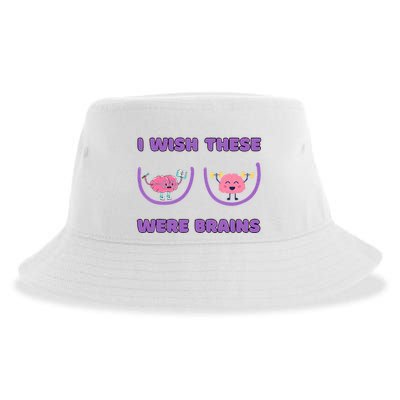 I Wish These Were Brains Sustainable Bucket Hat