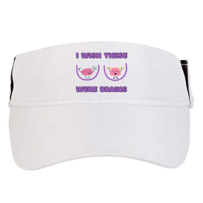 I Wish These Were Brains Adult Drive Performance Visor