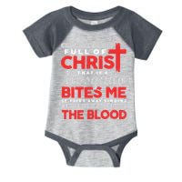 I Want To Be So Full Of Christ That If A Mosquito Bites Me Infant Baby Jersey Bodysuit