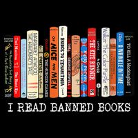 I'm With The Banned Funny Bookworm Shirt Banned Book Impact Tech Backpack