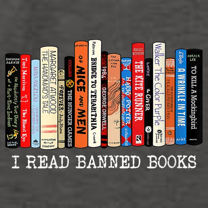 I'm With The Banned Funny Bookworm Shirt Banned Book Vector Backpack