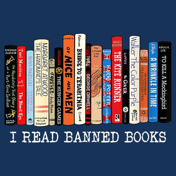 I'm With The Banned Funny Bookworm Shirt Banned Book Button