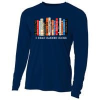 I'm With The Banned Funny Bookworm Shirt Banned Book Cooling Performance Long Sleeve Crew