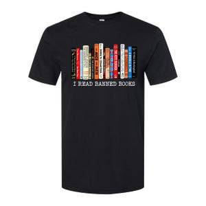 I'm With The Banned Funny Bookworm Shirt Banned Book Softstyle CVC T-Shirt