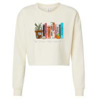 I'm With The Banned Books I Read Banned Books Lovers Cropped Pullover Crew