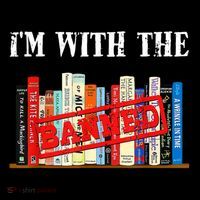 I'm With The Banned Funny Book Readers I Read Banned Books Performance Shirt