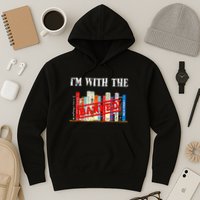 I'm With The Banned Funny Book Readers I Read Banned Books Hoodie