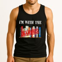 I'm With The Banned Funny Book Readers I Read Banned Books Tank Top