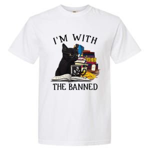 I'm with The Banned Read Banned Books Lover BookWorm Garment-Dyed Heavyweight T-Shirt