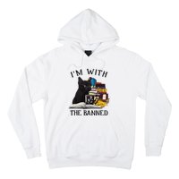 I'm with The Banned Read Banned Books Lover BookWorm Hoodie