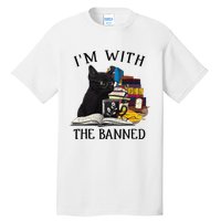 I'm with The Banned Read Banned Books Lover BookWorm Tall T-Shirt