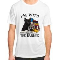 I'm with The Banned Read Banned Books Lover BookWorm Adult ChromaSoft Performance T-Shirt