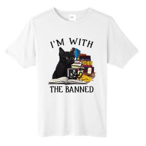 I'm with The Banned Read Banned Books Lover BookWorm Tall Fusion ChromaSoft Performance T-Shirt