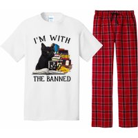 I'm with The Banned Read Banned Books Lover BookWorm Pajama Set