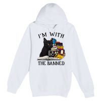 I'm with The Banned Read Banned Books Lover BookWorm Premium Pullover Hoodie