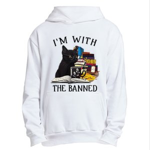 I'm with The Banned Read Banned Books Lover BookWorm Urban Pullover Hoodie