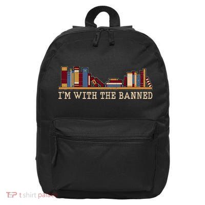 Im With The Banned Books 16 in Basic Backpack