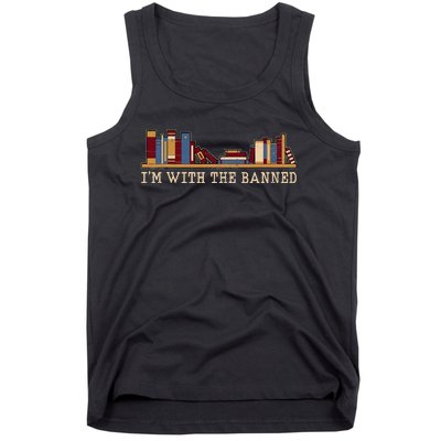 Im With The Banned Books Tank Top