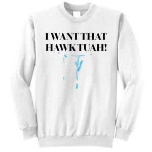 I Want That Hawk Tuah Sweatshirt