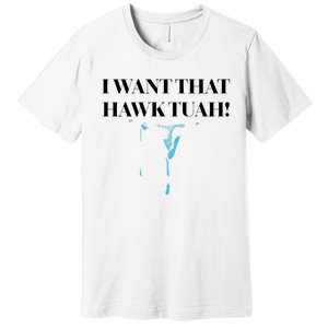 I Want That Hawk Tuah Premium T-Shirt