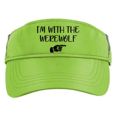 Im With The Werewolf Adult Drive Performance Visor