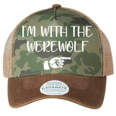 Im With The Werewolf Legacy Tie Dye Trucker Hat