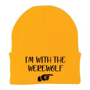 Im With The Werewolf Knit Cap Winter Beanie