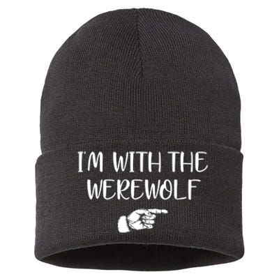 Im With The Werewolf Sustainable Knit Beanie