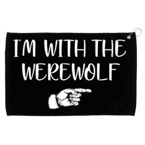 Im With The Werewolf Grommeted Golf Towel