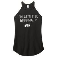 Im With The Werewolf Women's Perfect Tri Rocker Tank