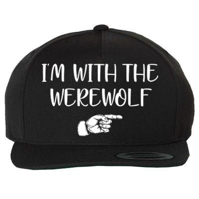 Im With The Werewolf Wool Snapback Cap