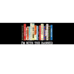 Im With The Banned Banned Books Reading Books Bumper Sticker