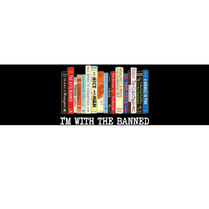 Im With The Banned Banned Books Reading Books Bumper Sticker