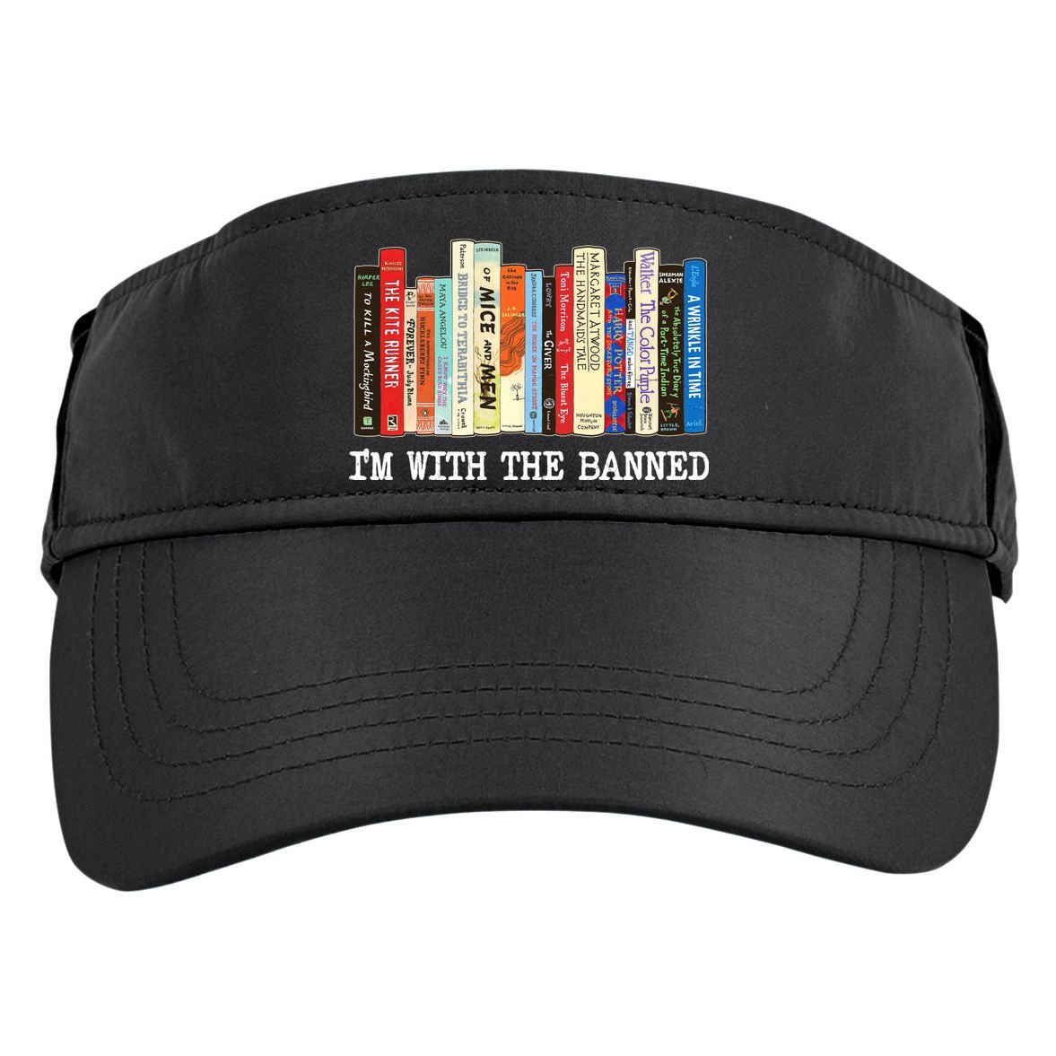 Im With The Banned Banned Books Reading Books Adult Drive Performance Visor