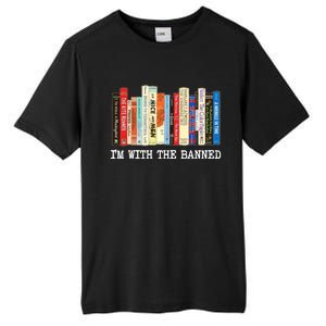 Im With The Banned Banned Books Reading Books Tall Fusion ChromaSoft Performance T-Shirt