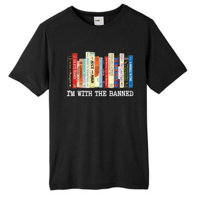 Im With The Banned Banned Books Reading Books Tall Fusion ChromaSoft Performance T-Shirt