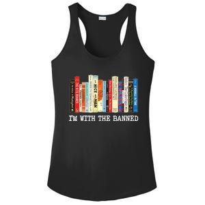 Im With The Banned Banned Books Reading Books Ladies PosiCharge Competitor Racerback Tank