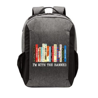 Im With The Banned Banned Books Reading Books Vector Backpack