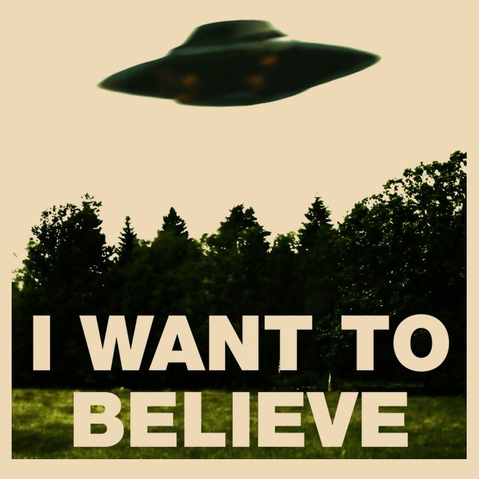 I Want To Believe The XFiles Bag